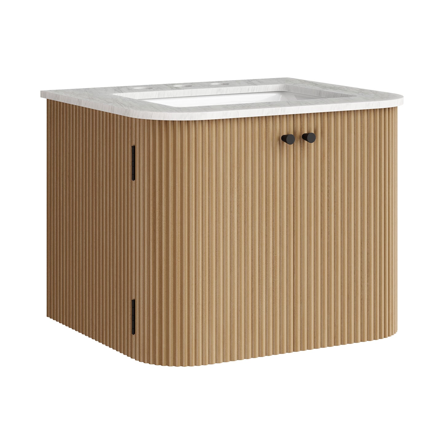 Zia 24" Wall-Mount Bathroom Vanity with Marble Sink by Modway | Bathroom Accessories | Modishstore - 12