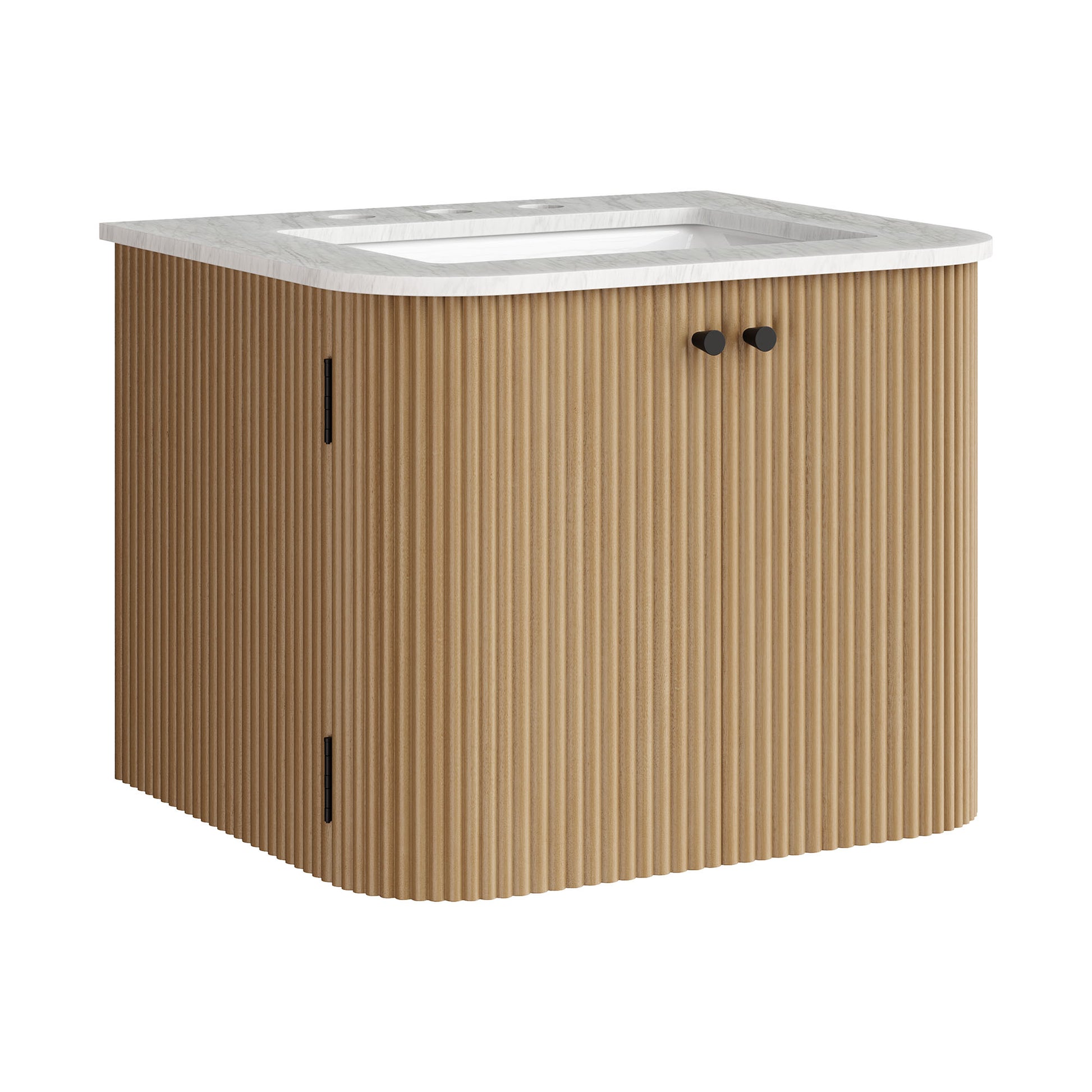 Zia 24" Wall-Mount Bathroom Vanity with Marble Sink by Modway | Bathroom Accessories | Modishstore - 12