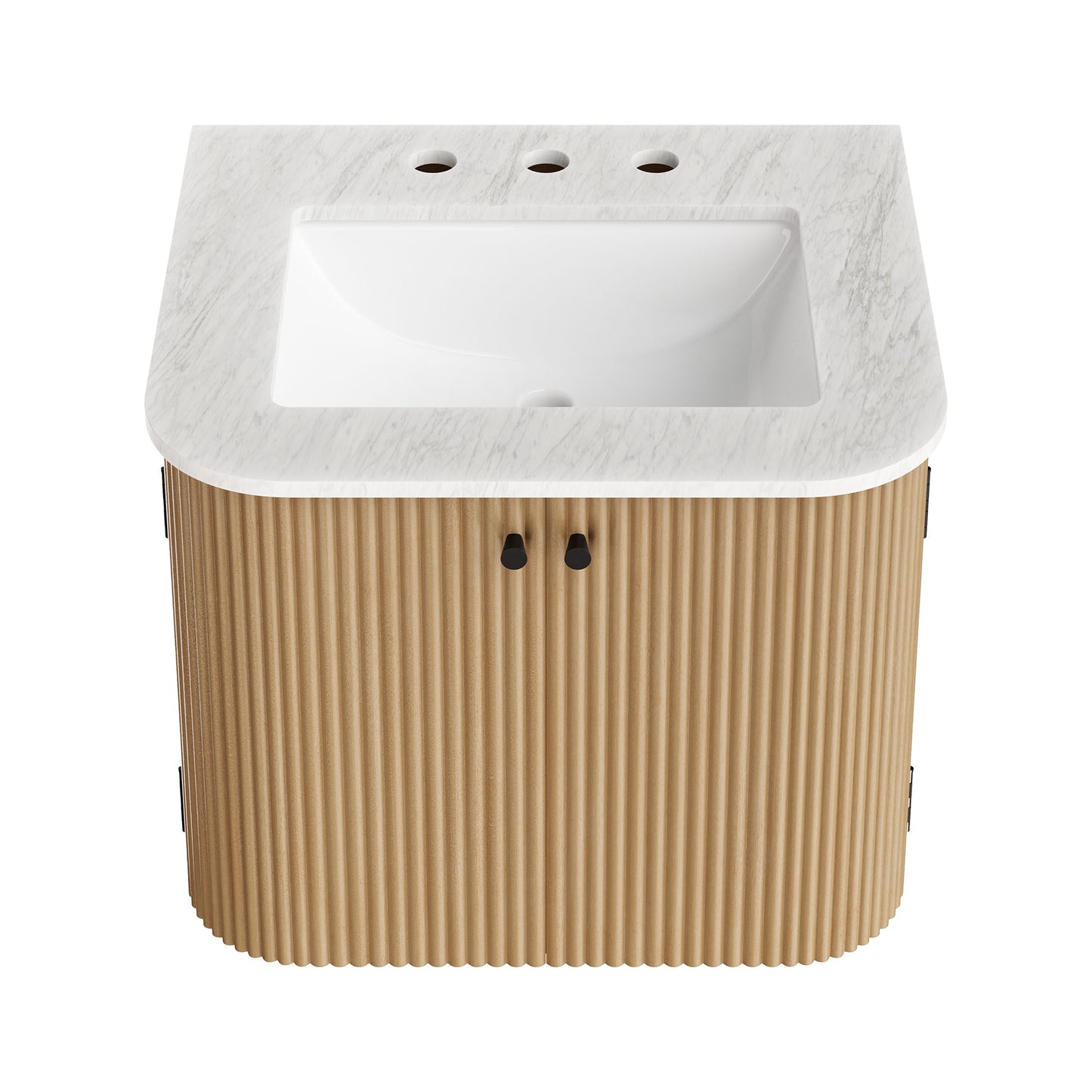 Zia 24" Wall-Mount Bathroom Vanity with Marble Sink by Modway | Bathroom Accessories | Modishstore - 16