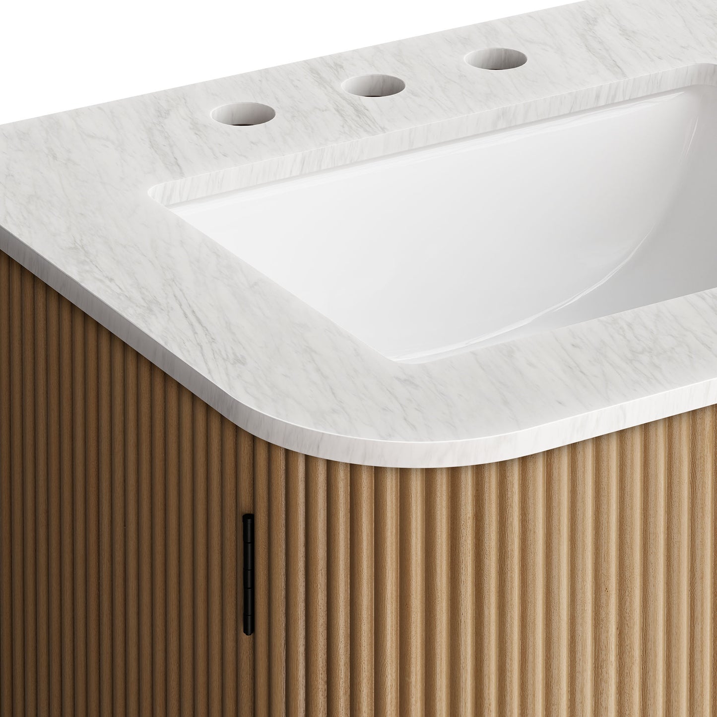 Zia 24" Wall-Mount Bathroom Vanity with Marble Sink by Modway | Bathroom Accessories | Modishstore - 18