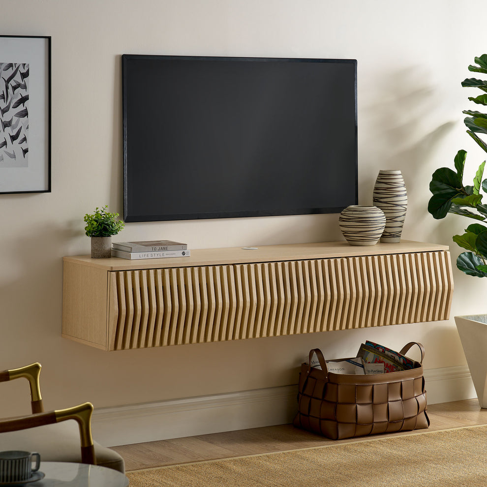 Vaughn 64" Wall Mount TV Stand by Modway | Tv Stands | Modishstore - 1