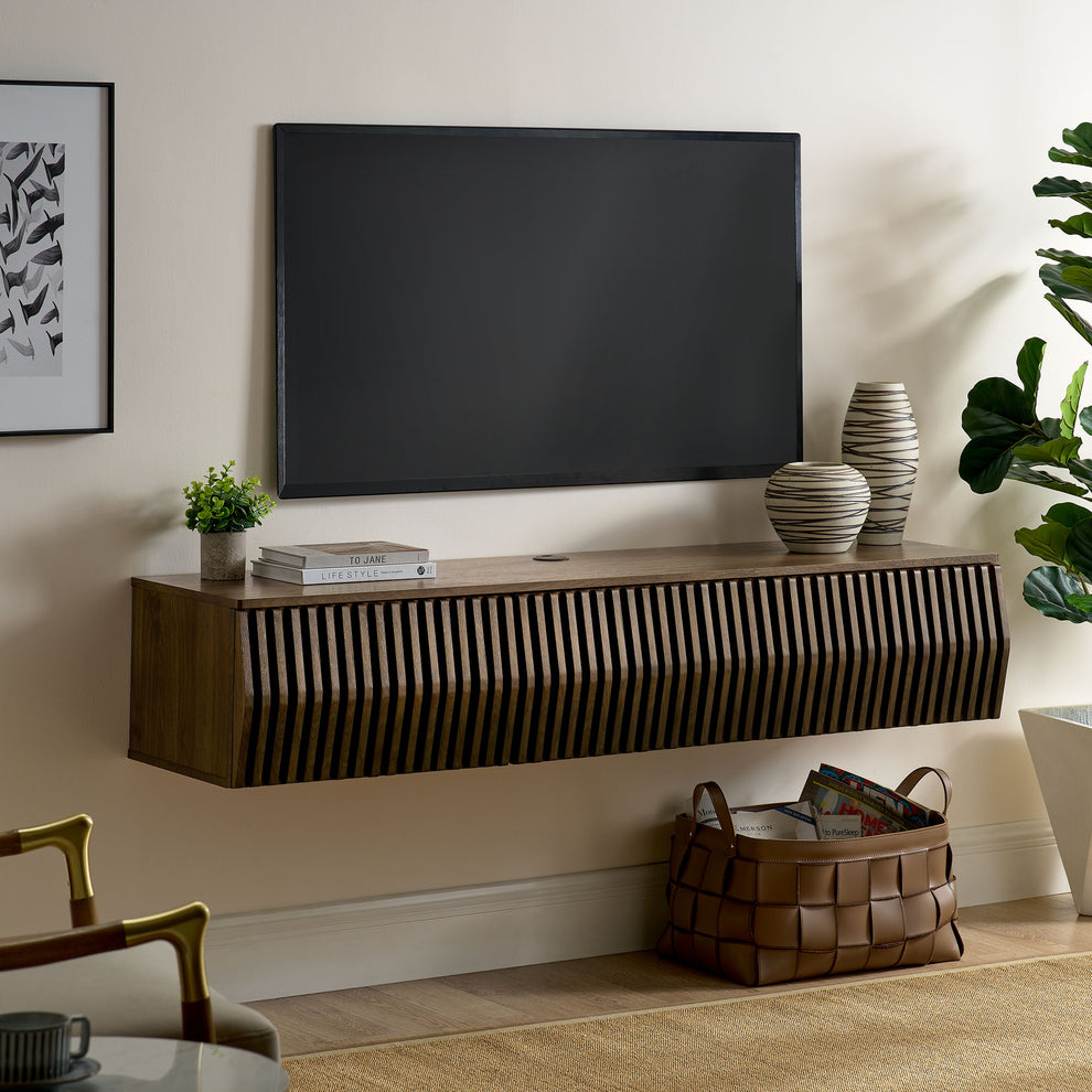 Vaughn 64" Wall Mount TV Stand by Modway | Tv Stands | Modishstore - 31