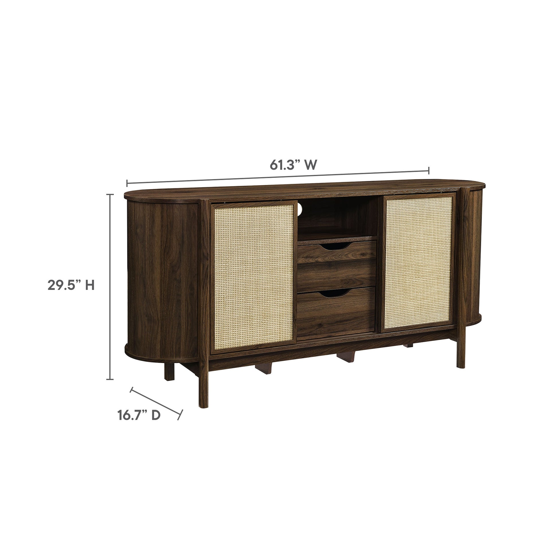 Reid 63" Curved Sideboard by Modway | Sideboards | Modishstore - 11