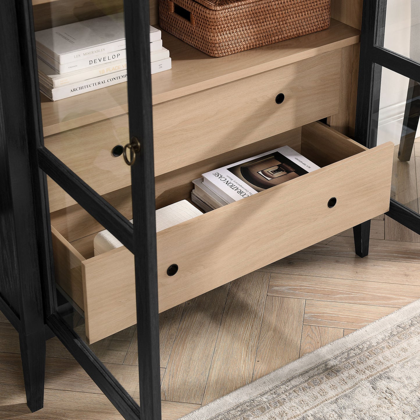 Nolan 74" Tall Wide Arched Storage Display Cabinet by Modway | Cabinets | Modishstore - 8