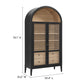 Nolan 74" Tall Wide Arched Storage Display Cabinet by Modway | Cabinets | Modishstore - 11