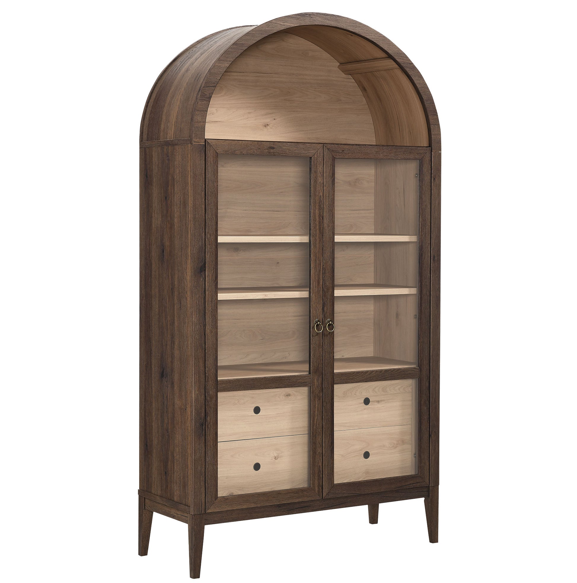 Nolan 74" Tall Wide Arched Storage Display Cabinet by Modway | Cabinets | Modishstore - 34