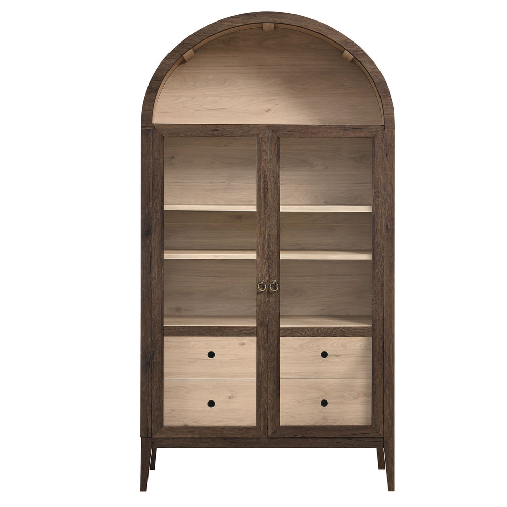Nolan 74" Tall Wide Arched Storage Display Cabinet by Modway | Cabinets | Modishstore - 36
