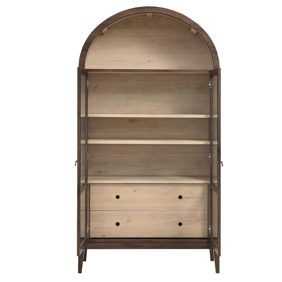 Nolan 74" Tall Wide Arched Storage Display Cabinet by Modway | Cabinets | Modishstore - 37