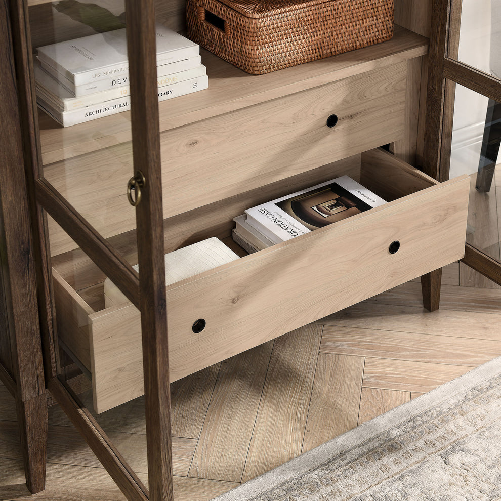 Nolan 74" Tall Wide Arched Storage Display Cabinet by Modway | Cabinets | Modishstore - 40