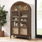 Nolan 74" Tall Wide Arched Storage Display Cabinet by Modway | Cabinets | Modishstore - 42