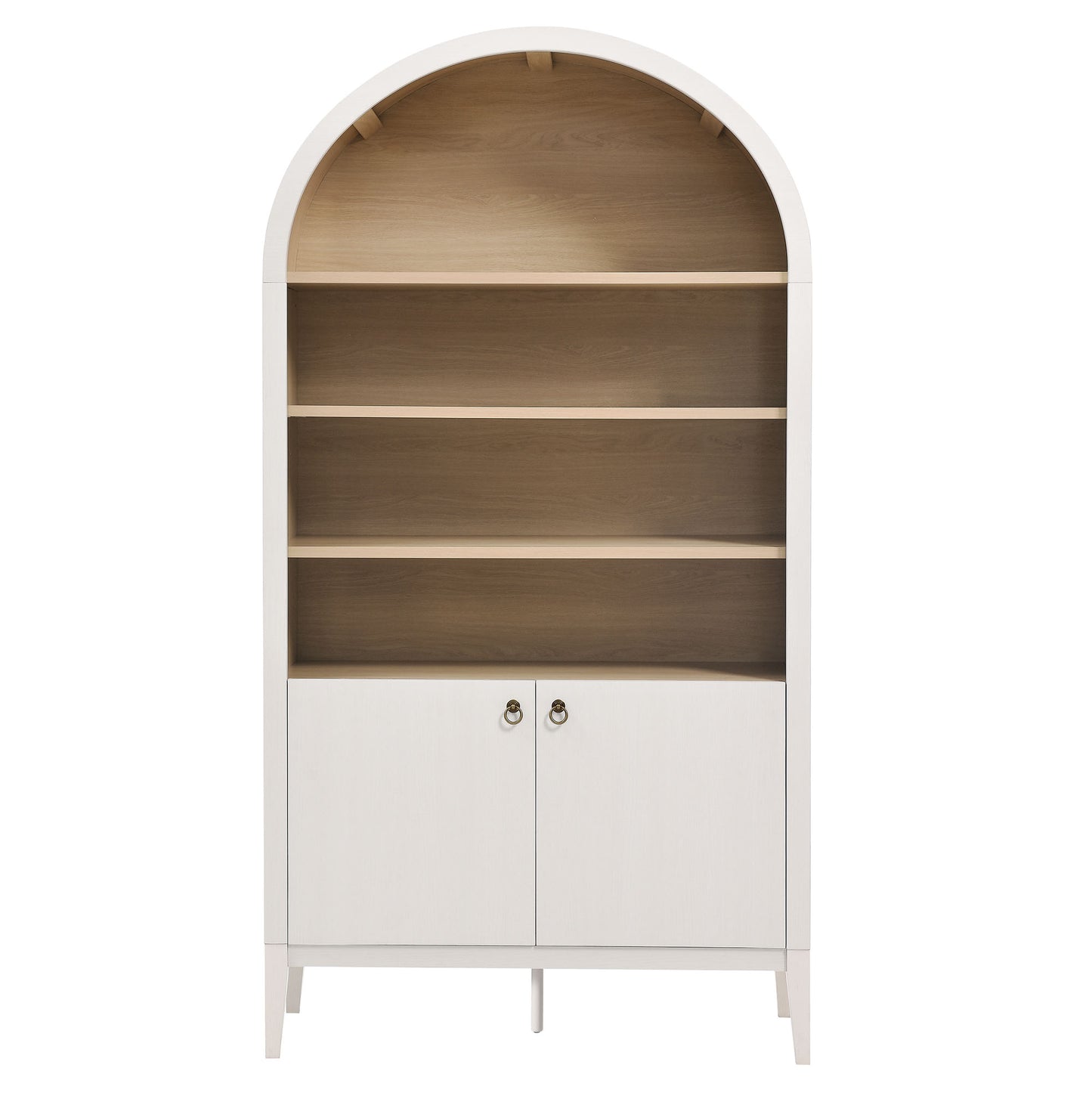 Nolan 74" Tall Wide Arched Storage Display Cabinet Bookshelf by Modway | Cabinets | Modishstore - 13