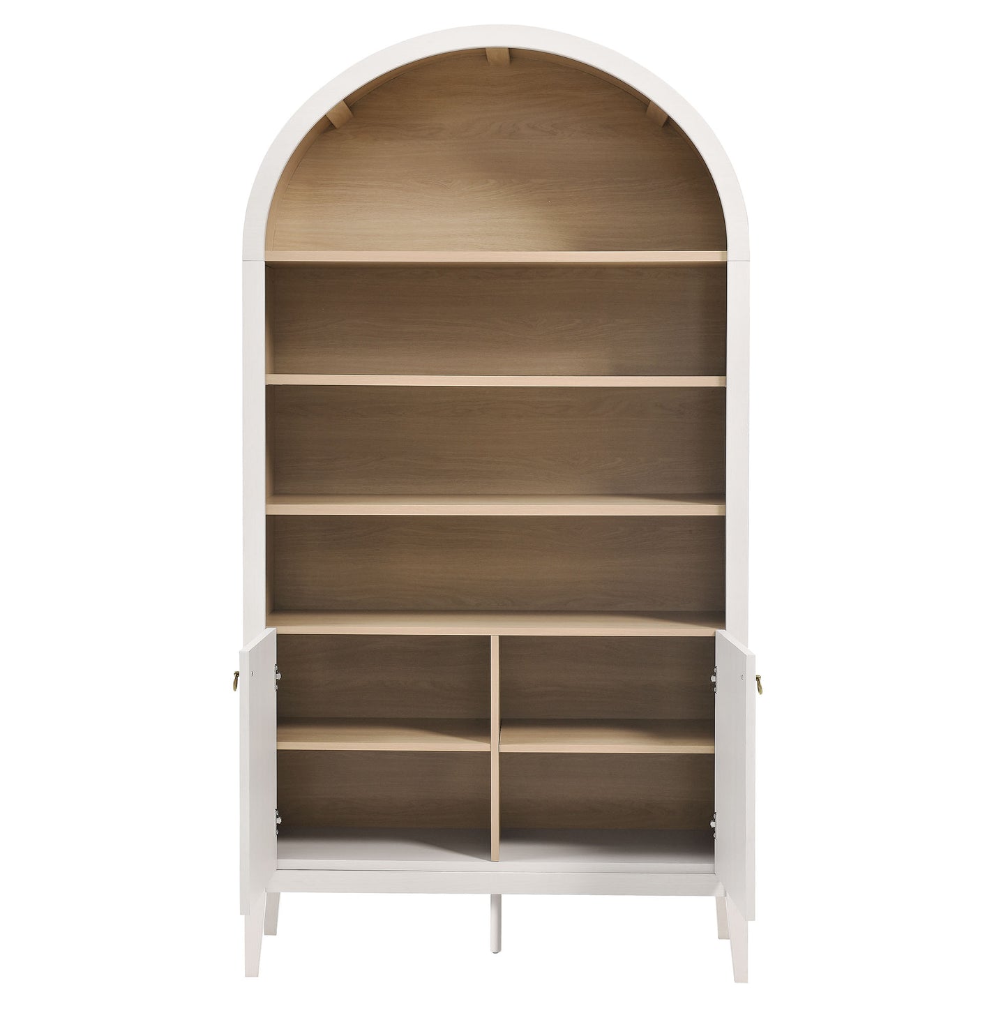 Nolan 74" Tall Wide Arched Storage Display Cabinet Bookshelf by Modway | Cabinets | Modishstore - 14