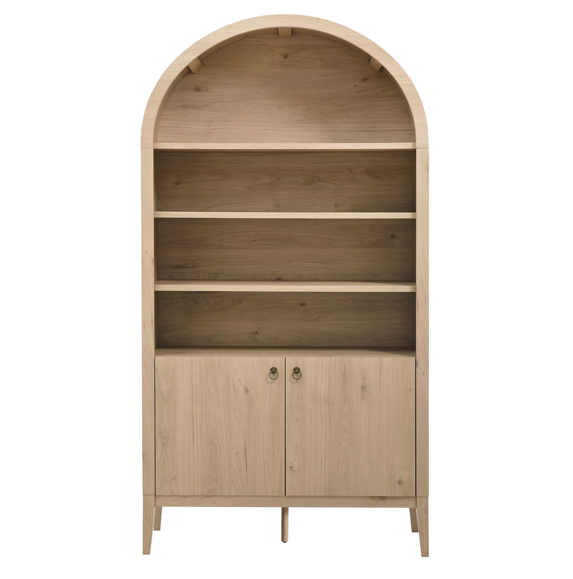 Nolan 74" Tall Wide Arched Storage Display Cabinet Bookshelf by Modway | Cabinets | Modishstore - 23