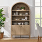 Nolan 74" Tall Wide Arched Storage Display Cabinet Bookshelf by Modway | Cabinets | Modishstore - 28