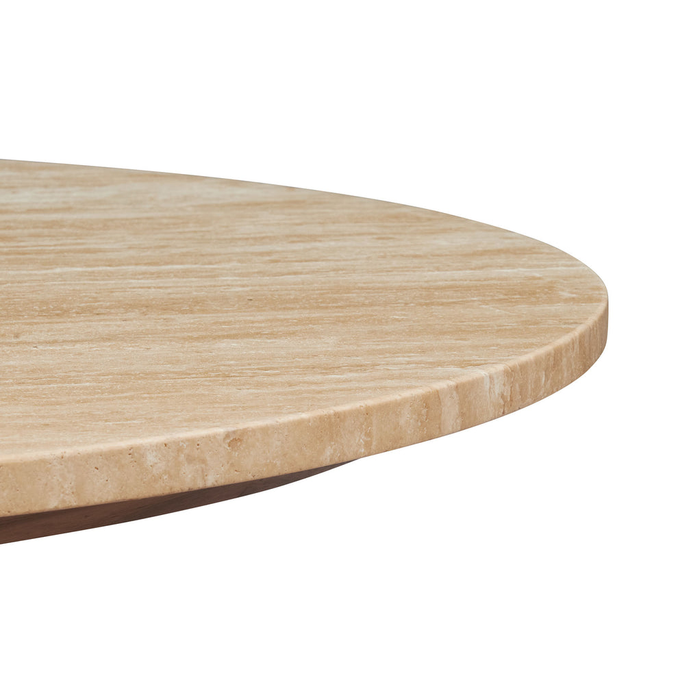 Kioni Round Travertine Coffee Table by Modway | Coffee Tables | Modishstore - 5