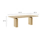 Piston 82" Rectangular Wood Dining Table by Modway | Dining Tables | Modishstore - 9