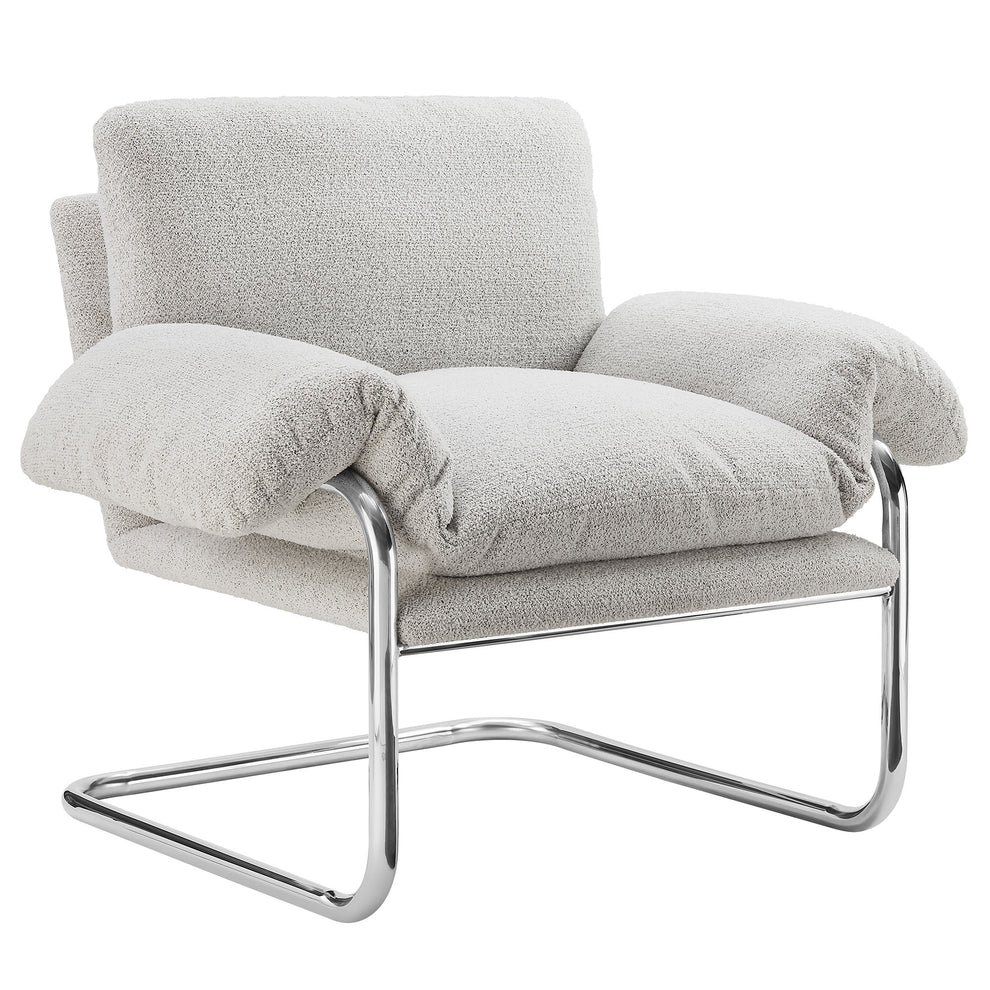 Ansel Boucle Fabric Accent Chair by Modway | Accent Chairs | Modishstore - 10
