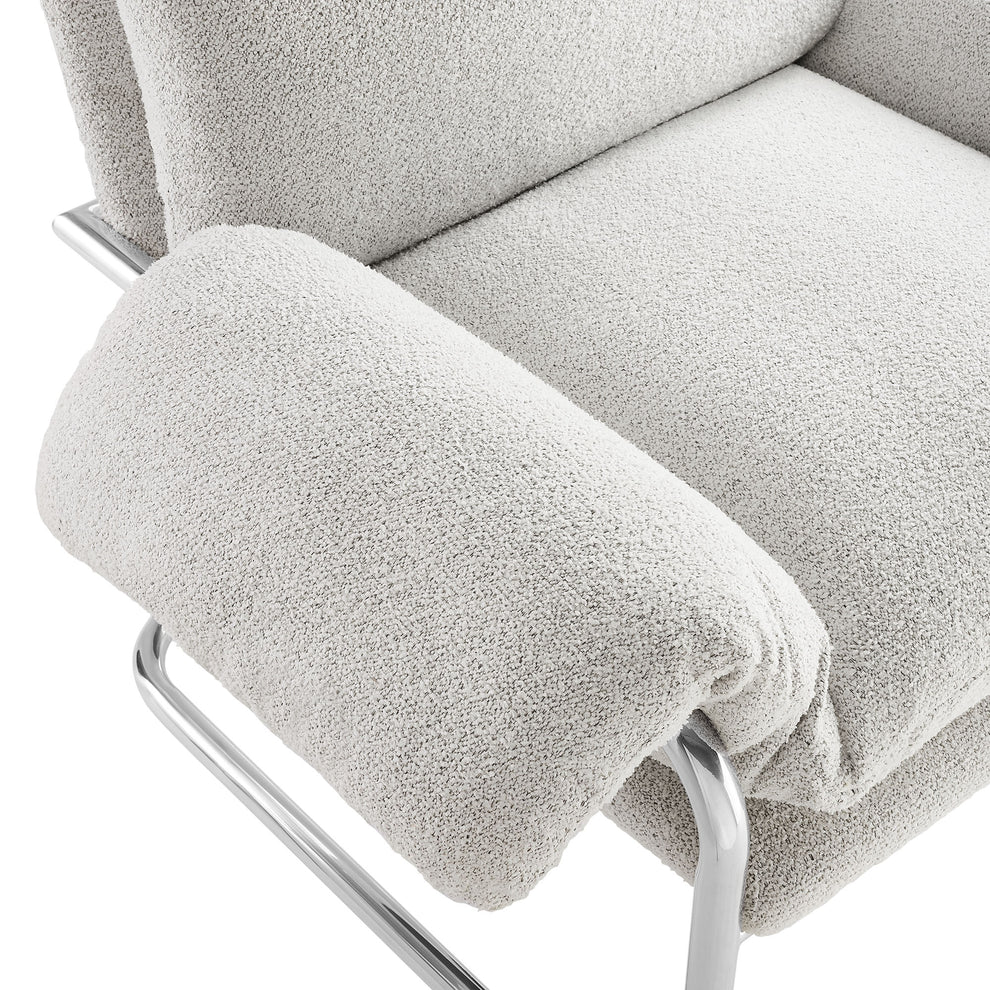 Ansel Boucle Fabric Accent Chair by Modway | Accent Chairs | Modishstore - 14