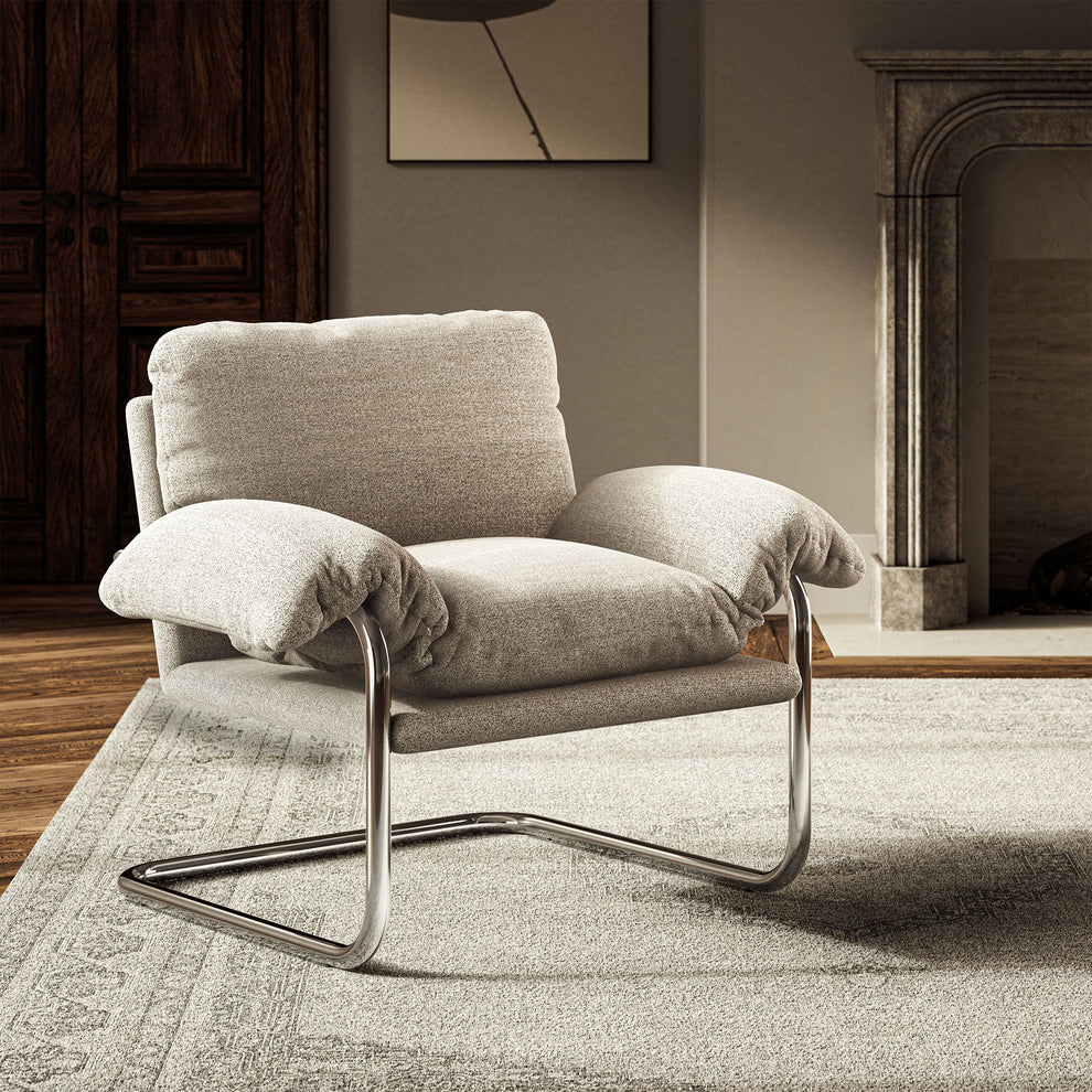 Ansel Boucle Fabric Accent Chair by Modway | Accent Chairs | Modishstore - 16
