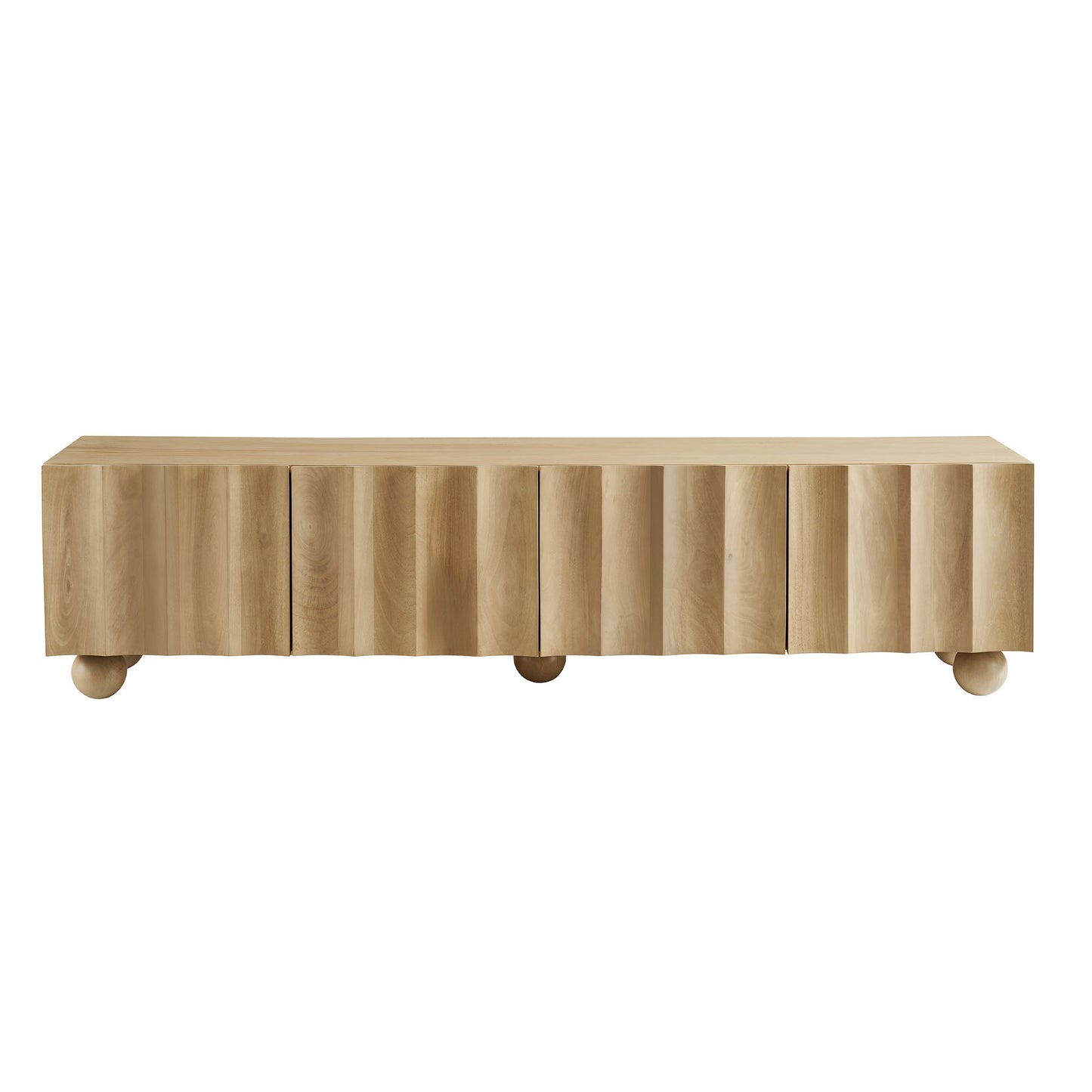 Sorren Scalloped 71" Wood TV Stand by Modway | TV Stands | Modishstore - 4