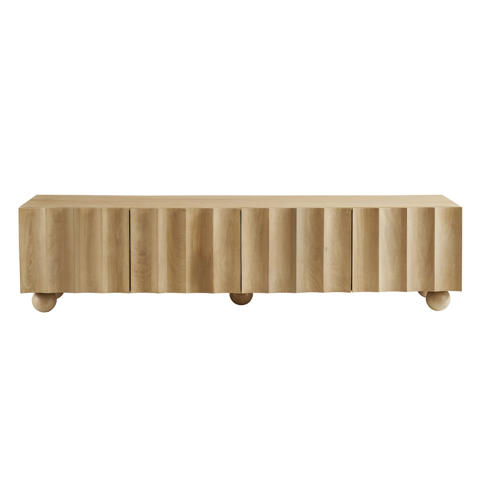 Sorren Scalloped 71" Wood TV Stand by Modway | TV Stands | Modishstore - 4