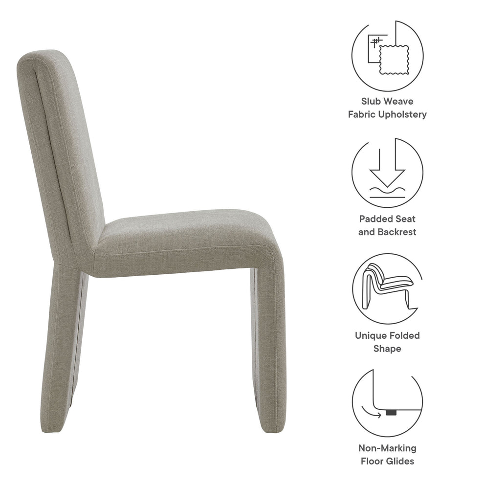Emory Fabric Upholstered Dining Side Chair by Modway | Dining Chairs | Modishstore - 8