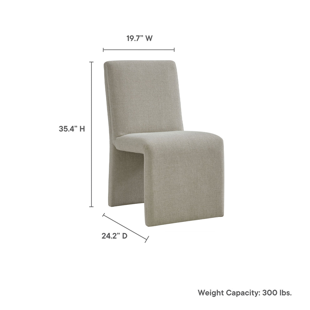 Emory Fabric Upholstered Dining Side Chair by Modway | Dining Chairs | Modishstore - 9