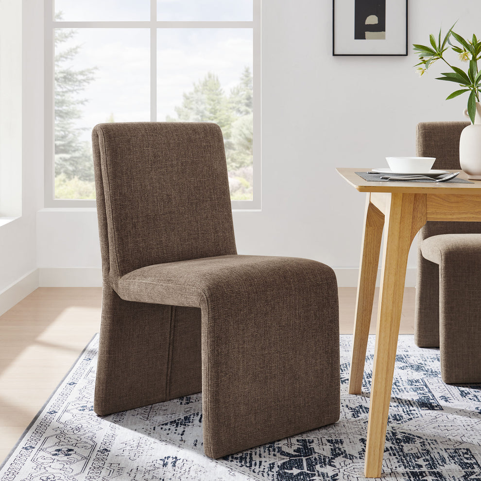 Emory Fabric Upholstered Dining Side Chair by Modway | Dining Chairs | Modishstore - 16