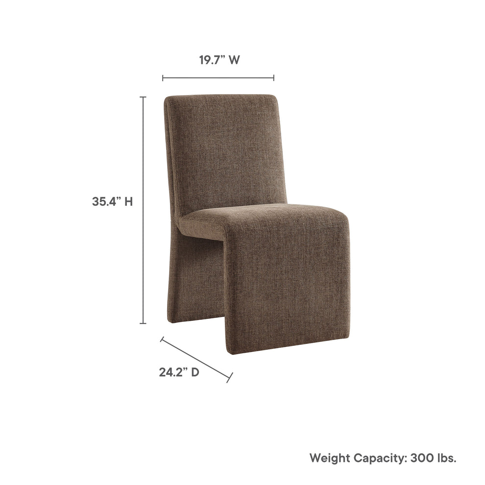 Emory Fabric Upholstered Dining Side Chair by Modway | Dining Chairs | Modishstore - 18