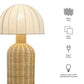Santo Rattan Table Lamp With Dome Shade by Modway | Table Lamps | Modishstore - 10