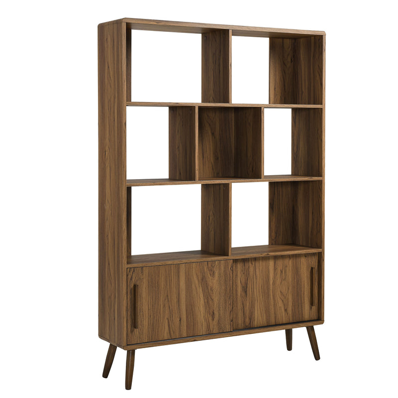 Transmit 45" Bookcase with Sliding Doors by Modway | Bookcases | Modishstore - 2