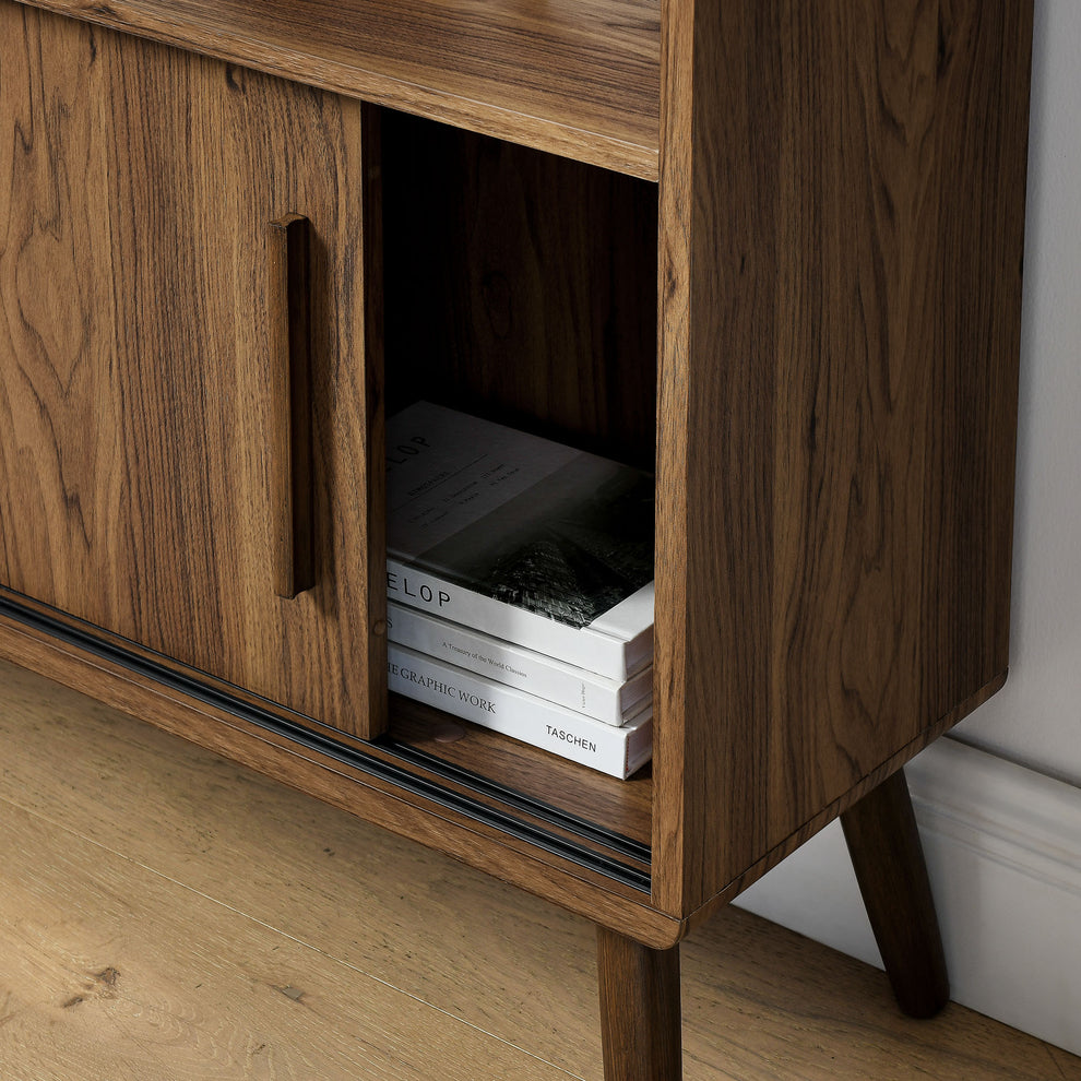 Transmit 45" Bookcase with Sliding Doors by Modway | Bookcases | Modishstore - 7