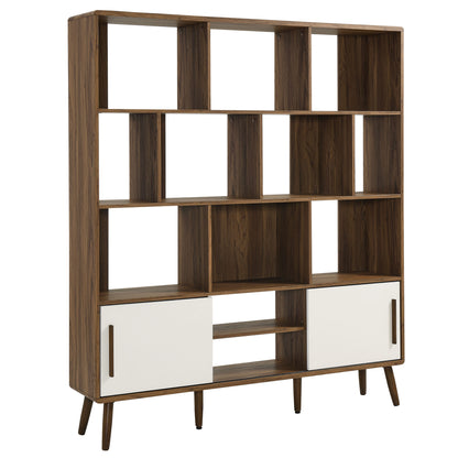 Transmit 59" Bookcase with Sliding Doors by Modway | Bookcases | Modishstore - 10