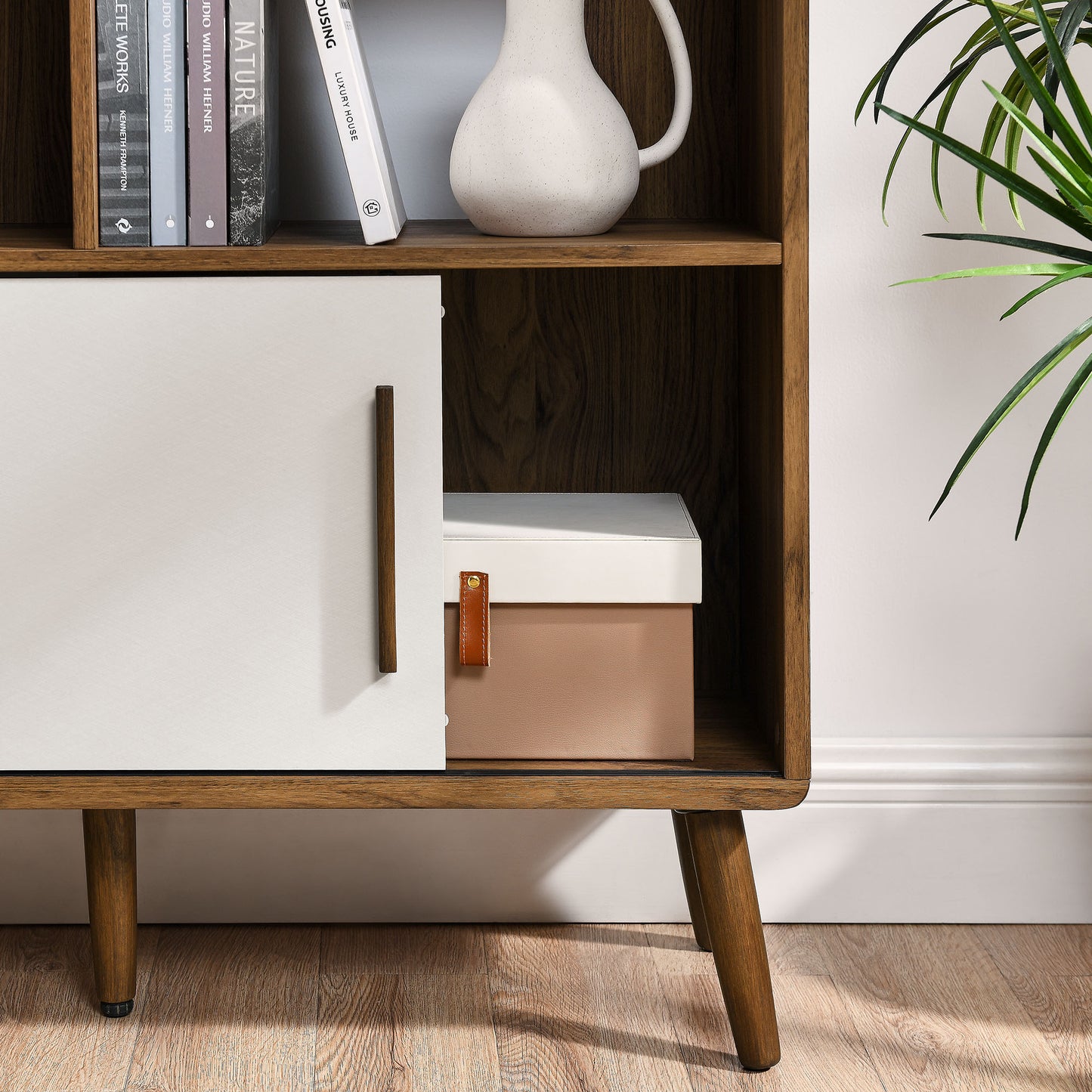 Transmit 59" Bookcase with Sliding Doors by Modway | Bookcases | Modishstore - 15