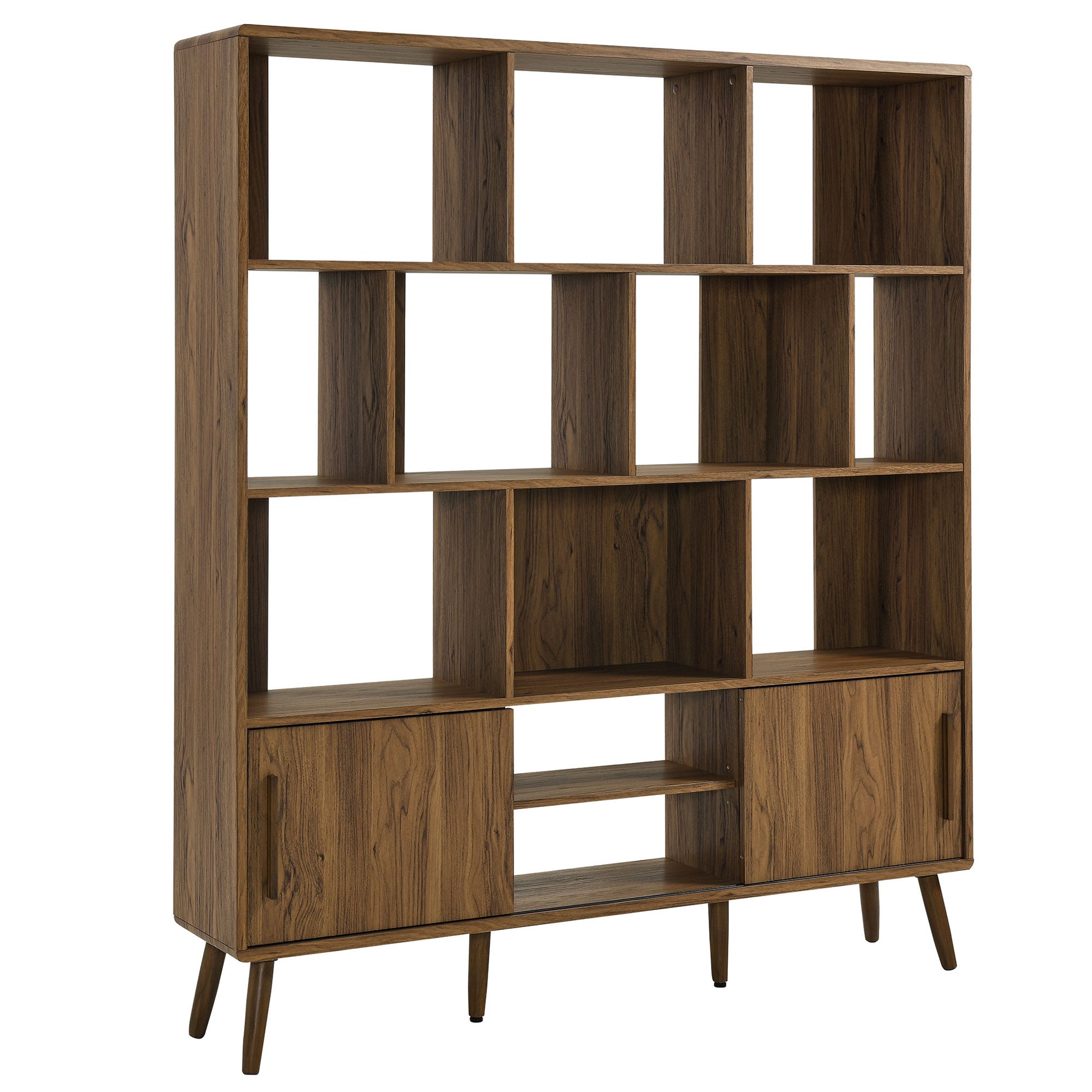 Transmit 59" Bookcase with Sliding Doors by Modway | Bookcases | Modishstore - 2