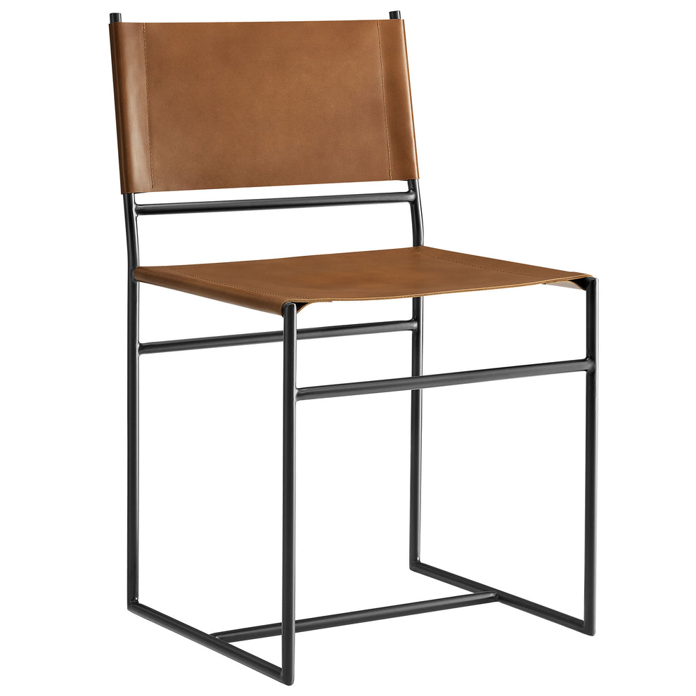 Thatcher Leather and Metal Dining Chair by Modway | Dining Chairs | Modishstore - 2