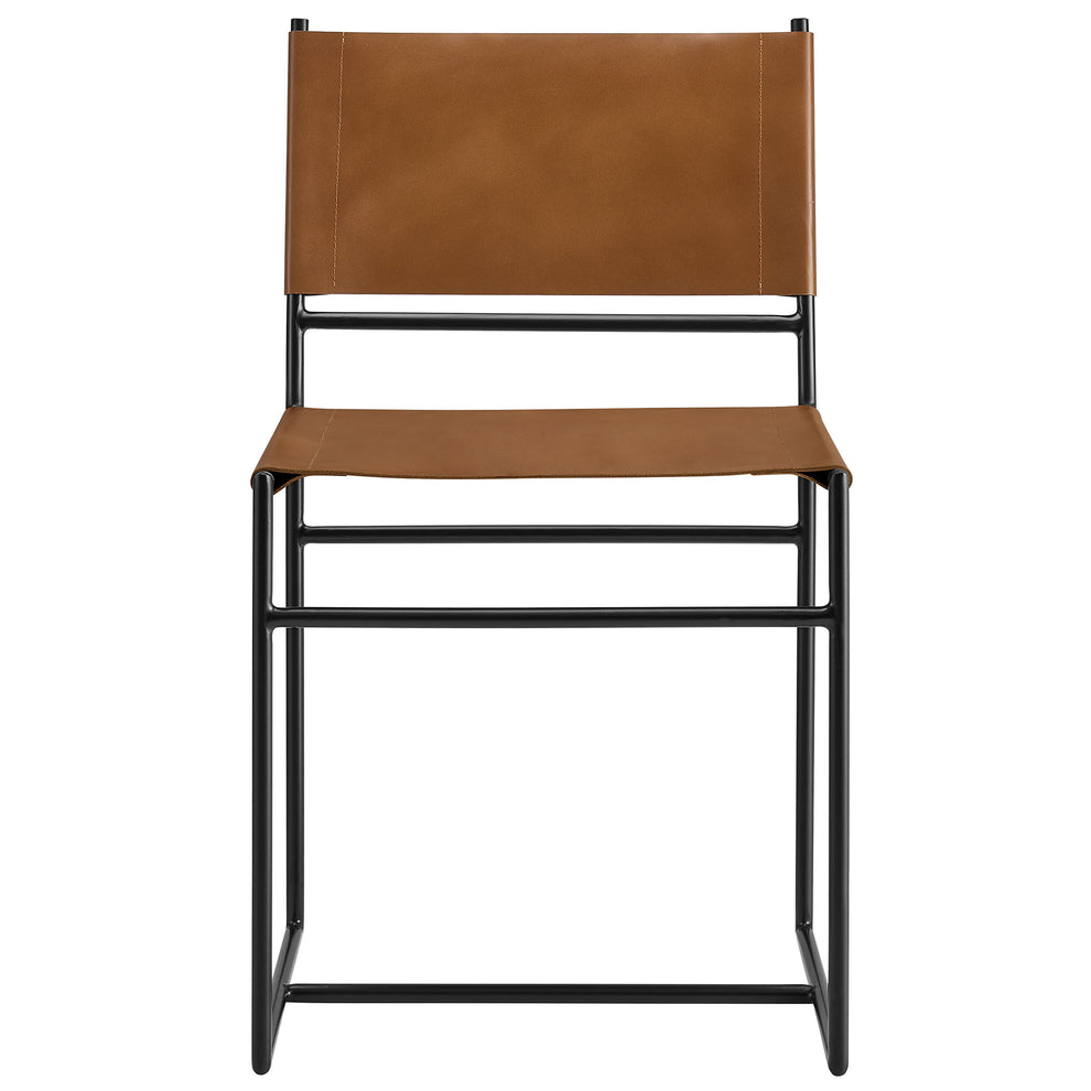 Thatcher Leather and Metal Dining Chair by Modway | Dining Chairs | Modishstore - 5