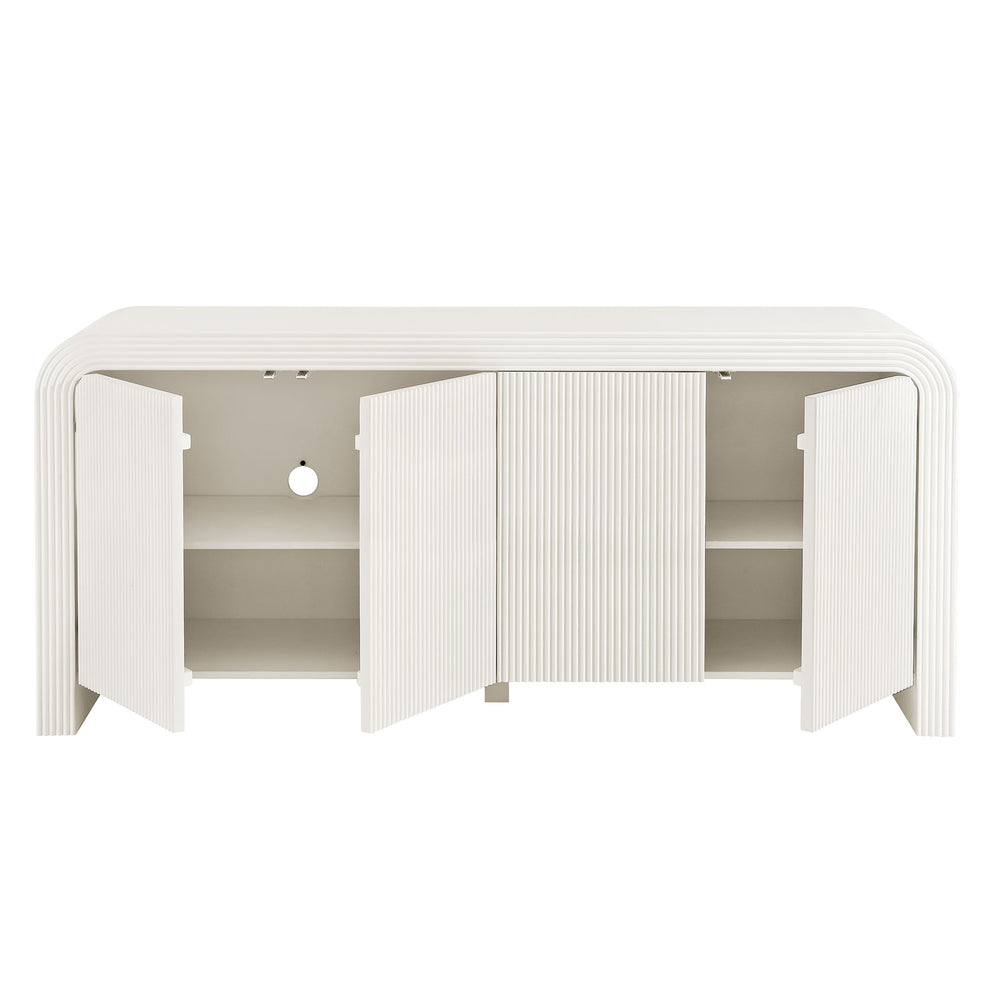 Waterflute 70" Fluted Sideboard Cabinet by Modway | Sideboards | Modishstore - 5