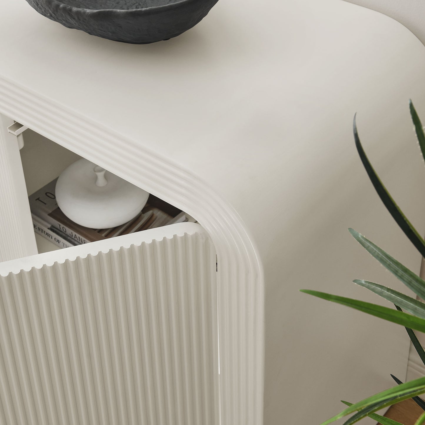 Waterflute 70" Fluted Sideboard Cabinet by Modway | Sideboards | Modishstore - 7