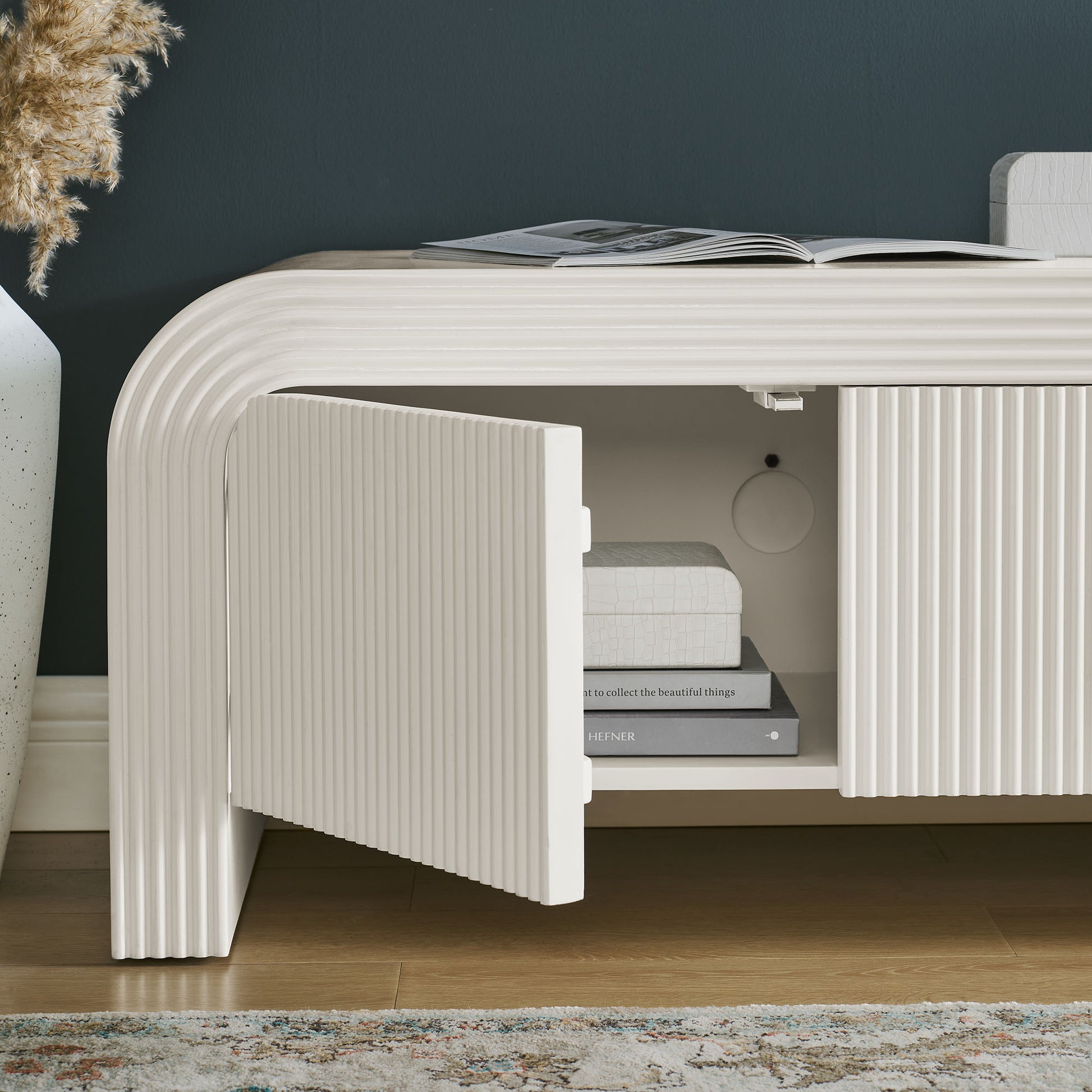 Waterflute 68" Fluted TV Stand by Modway | TV Stands | Modishstore - 7