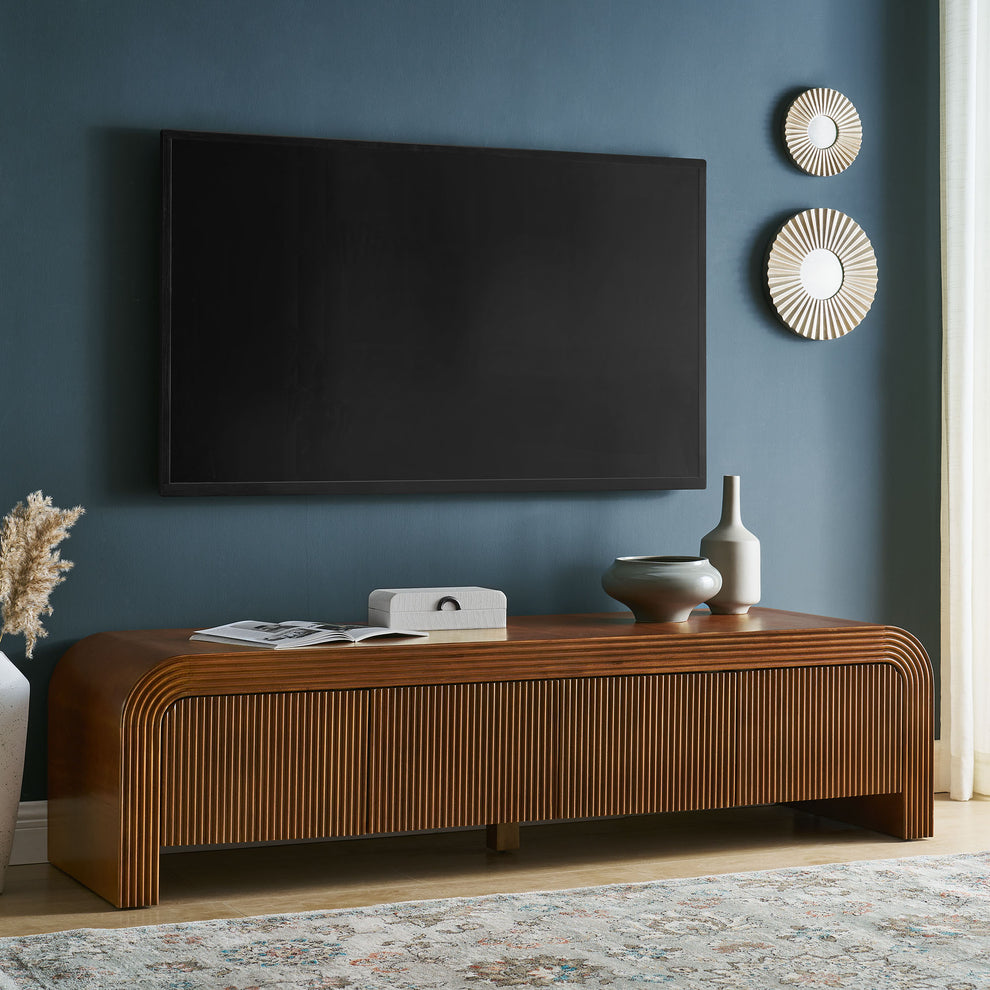 Waterflute 68" Fluted TV Stand by Modway | TV Stands | Modishstore - 16