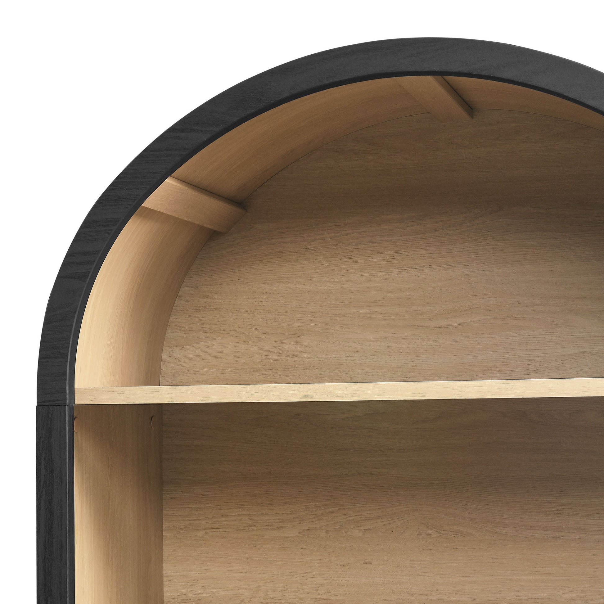 Evie Arched Wide Bookcase Display Cabinet by Modway | Cabinets | Modishstore - 5
