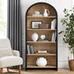 Evie Arched Wide Bookcase Display Cabinet by Modway | Cabinets | Modishstore - 1