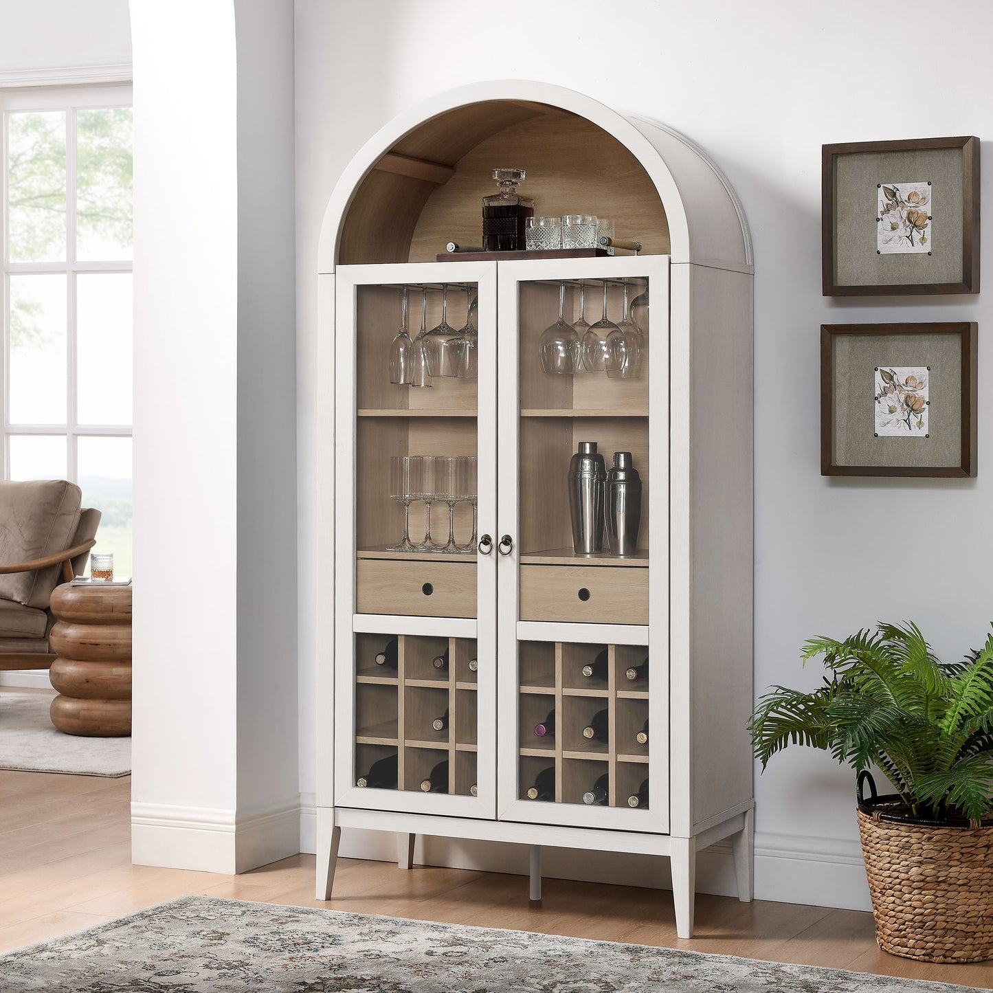 Nolan Arched Bar Cabinet by Modway | Cabinets | Modishstore - 18