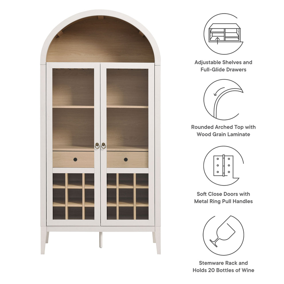 Nolan Arched Bar Cabinet by Modway | Cabinets | Modishstore - 19