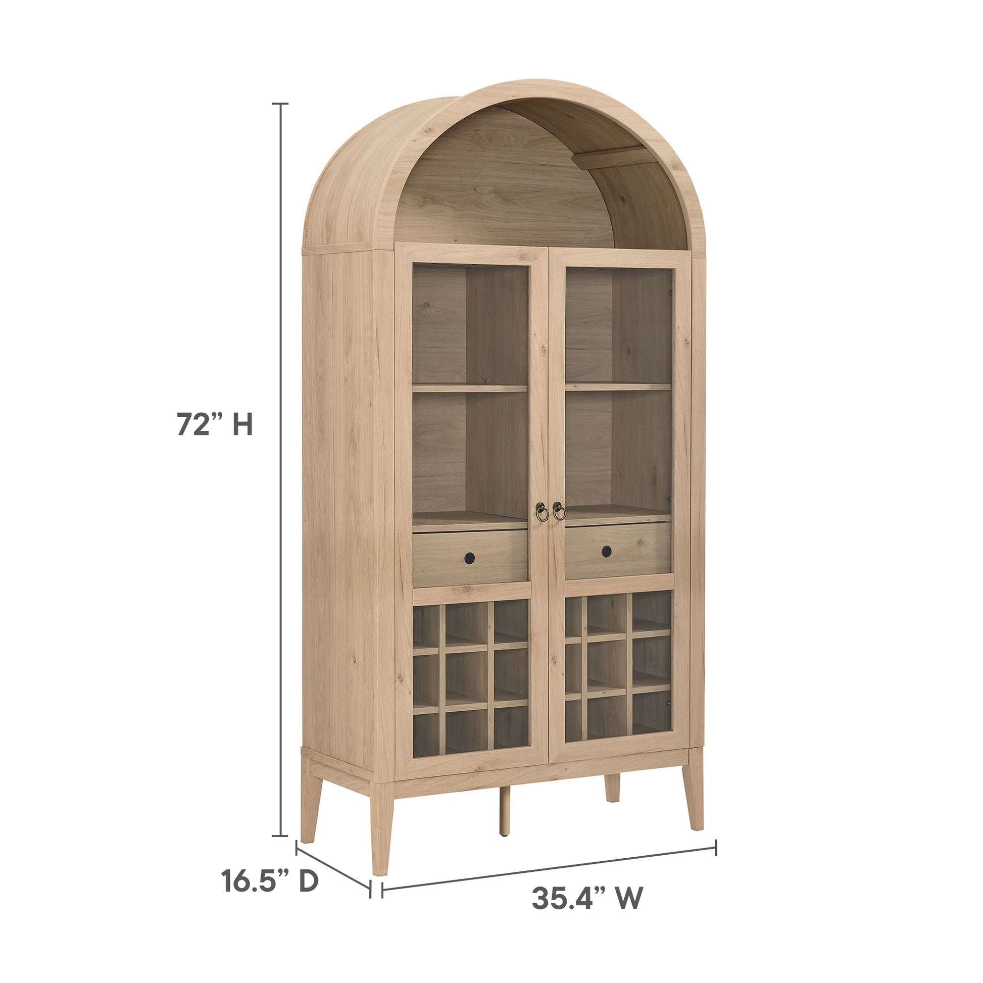 Nolan Arched Bar Cabinet by Modway | Cabinets | Modishstore - 30
