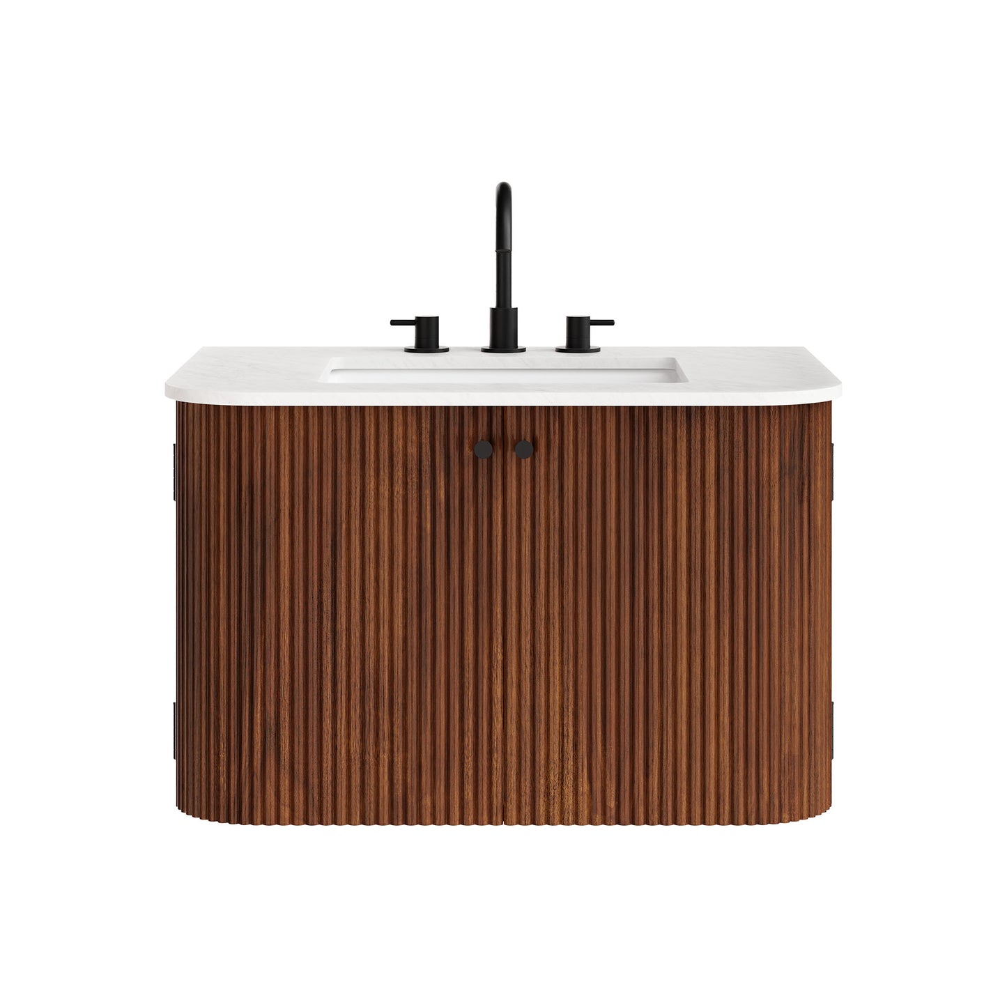 Zia 30" Wall-Mount Bathroom Vanity with Marble Sink by Modway | Bathroom Accessories | Modishstore - 26