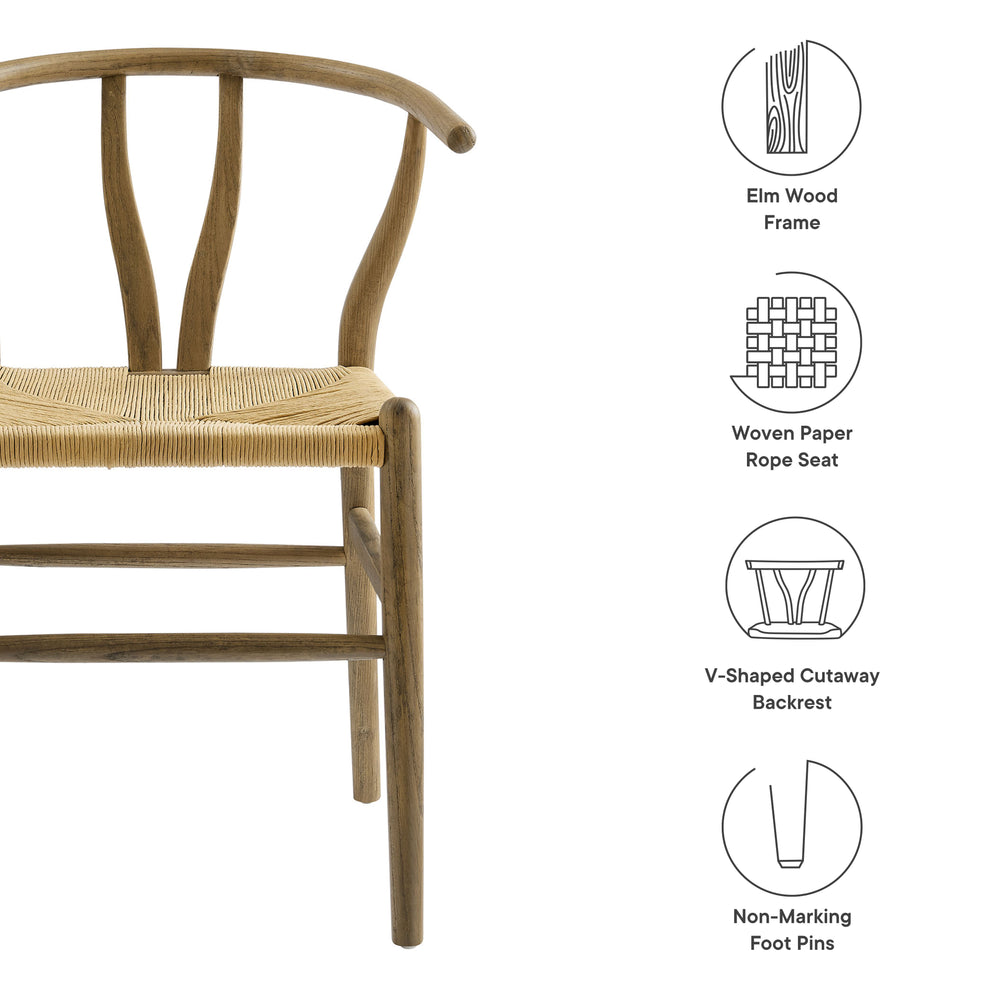 Amish 32" Wood Dining Accent Chair by Modway | Dining Chairs | Modishstore - 9