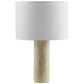 Zenith Travertine Table Lamp With Fabric Drum Shade by Modway | Table Lamps | Modishstore - 2