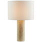 Zenith Travertine Table Lamp With Fabric Drum Shade by Modway | Table Lamps | Modishstore - 3